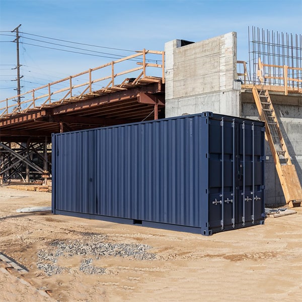 construction site storage containers can be rented for short-term or long-term durations, depending on your needs
